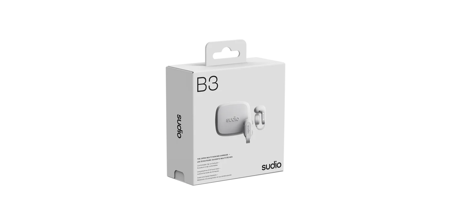 Sudio B3 White package box