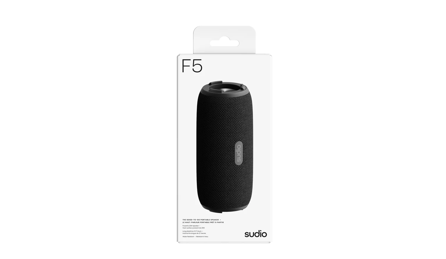 Sudio F5 Black package box