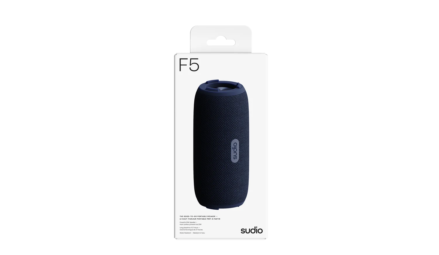 Sudio F5 Blue package box