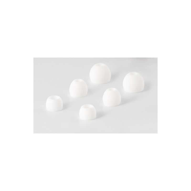 Tolv White eartips