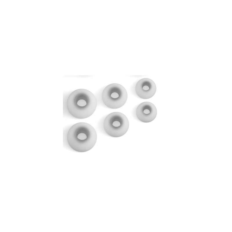 Tolv R White eartips