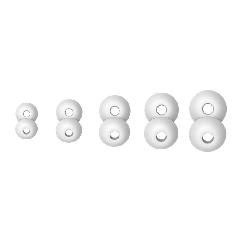 ETT White eartips
